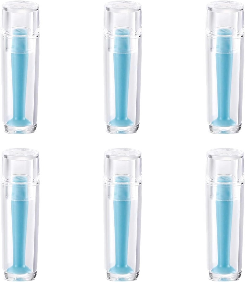 MUQING 6 Pieces Hard Scleral Lens Remover Tool for RGP, Silicone Eye Contact Lens Plunger Suction Cup - Image 1